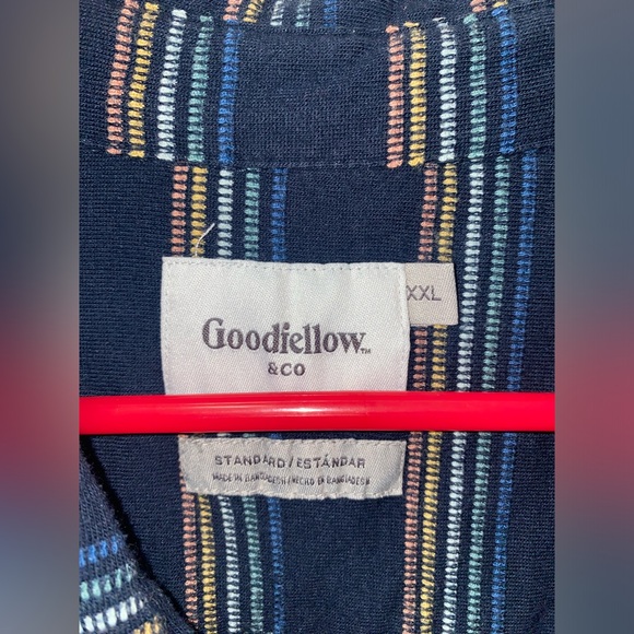 Goodfellow & Co Mens XXL Button Up Short Sleeve - Picture 2 of 3